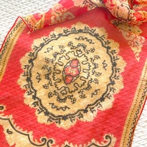 Chiffon scarf from the 1950s